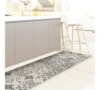 Crearreda Alfombra de Cocina de Vinilo Antideslizante y Lavable Alfombra de Cocina de Vinilo Alfombra de Cocina Antideslizante y Lavable en Vinilo 100% Made in Italy