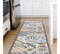 Crearreda Alfombra de Cocina de Vinilo Antideslizante y Lavable Alfombra de Pasillo Cocina Antimanchas. 100% Made in Italy