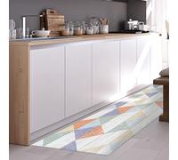 CREARREDA Alfombra Vinílica Cocina y Baño Antideslizante Lavable, Diseño Italiano Moderno, Impermeable, Decorativa, Resistente, Fácil Limpieza, Antimanchas, Higiénica, Made in Italy
