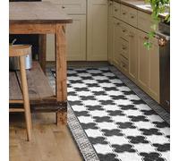 CREARREDA Alfombra Vinílica Cocina y Baño Antideslizante Lavable, Diseño Italiano Moderno, Impermeable, Decorativa, Resistente, Fácil Limpieza, Antimanchas, Higiénica, Made in Italy