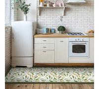 CREARREDA Alfombra Vinílica Cocina y Baño Antideslizante Lavable, Diseño Italiano Moderno, Impermeable, Decorativa, Resistente, Fácil Limpieza, Antimanchas, Higiénica, Made in Italy