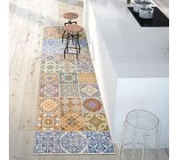 CREARREDA Alfombra Vinílica Cocina y Baño Antideslizante Lavable, Diseño Italiano Moderno, Impermeable, Decorativa, Resistente, Fácil Limpieza, Antimanchas, Higiénica, Made in Italy
