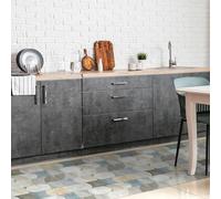 CREARREDA Alfombra Vinílica Cocina y Baño Antideslizante Lavable, Diseño Italiano Moderno, Impermeable, Decorativa, Resistente, Fácil Limpieza, Antimanchas, Higiénica, Made in Italy