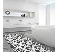 CREARREDA Alfombra Vinílica Cocina y Baño Antideslizante Lavable, Diseño Italiano Moderno, Impermeable, Decorativa, Resistente, Fácil Limpieza, Antimanchas, Higiénica, Made in Italy