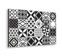 CREARREDA - Credence para cocina de aluminio Made in Italy Protection para placas de cocción y pared lavable y fácil de montar placa antisalpicaduras de metal