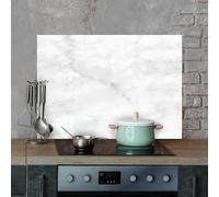 CREARREDA Panel antisalpicaduras de cocina de aluminioFácil de aplicar Made in Italy Protección para cocinas y fregadero. Lavable y fácil de montar