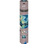 Ravensburger - Creart Serie Premium B: Aurora Boreal | Manualidades Adultos | Pintar Por Numeros Adultos Relajante | Cuadros Por Numeros Art Collection 40x30cm