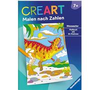 CreArt Malen nach Zahlen ab 7: Dinosaurier