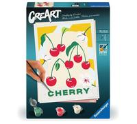 CreArt, Malen nach Zahlen Adults Trend - Kirschen