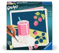 Ravensburger Pintura por números CreArt 25562 Frambuesa Mocktail 20 x 20 a partir de 12 años