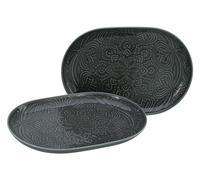 Creatable, 21628 Serie Orient Mandala - Vajilla de 2 piezas (porcelana), apta para lavavajillas y microondas, fabricado en Europa