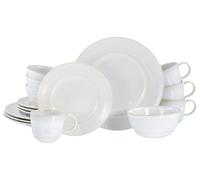 CreaTable, 23669, Serie ANTIQUE offwhite, Geschirrset, Kombiservice 16 teilig