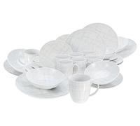 CreaTable, 25798, Serie Shabby Chic - Serie Home, Geschirrset, Kombiservice 32 teilig