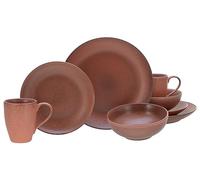 CreaTable, 25854, Serie Sierra Nevada Fuego, Geschirrset, Kombiservice 8 teilig