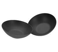 Creatable, 30007 Serie Soft Touch - Vajilla de 2 piezas para ensalada de gres, apto para lavavajillas y microondas, fabricado en Portugal