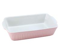 CreaTable, 33055, Serie Classic PASTELL Kitchen, Auflaufform rechteckig, rosé, Geschirrset, Auflaufform 1 teilig