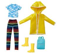 Creatable World- Pack de Moda, Ropa para Muñeco Unisex Dia de Lluvia (Mattel GKV37) , color/modelo surtido