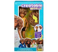 Creatable World - Pack de personajes, cabello con rizos juguete para niños y niñas +6 años (Mattel GKV43) , color/modelo surtido