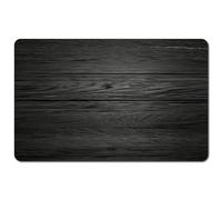 CREATCABIN 4 Hoja de 4 Estilos de Pegatinas Negras para Tarjetas de Crédito Piel de Tarjeta Bancaria PVC Plástico Autoadhesivo Impermeables Extraíbles con Vetas de Madera para Decoración de 8.6x5.4cm