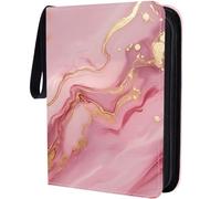 CREATCABIN 400 Bolsillo K Photocard Holder Book A5 Photocards Blinder Album PU Photo Sports Trading Cards Organizador Snapshots Collect Book Individual con Asa Regalo para Mujeres K Lover Friends