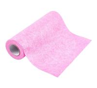 CREATCABIN Rollo de Paño de Limpieza de Microfibra de Ideal para Cocina, Coche, Gafas, Platos, Toallas, Paños de Secado Rápido, Pulir Vajilla, Trapos para el Hogar, Color Rosa Sakura 25x25cm