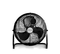 CREATE / AIR FLOOR RETRO/Ventilador industrial de suelo Negro/Ventilador 12 pulgadas,flujo de aire potente, 3 velocidades,silencioso,ligero, patas antideslizantes, 55W