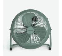 CREATE / AIR FLOOR RETRO/Ventilador industrial de suelo Verde Sage/Ventilador 16 pulgadas,flujo de aire potente, 3 velocidades,silencioso,ligero, patas antideslizantes, 70W