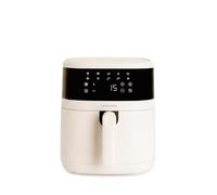 CREATE/AIR FRYER DUAL HEAT/Freidora de aire 6.5 L con doble resistencia blanco roto/Calor arriba y abajo, 6-7 raciones, 10 programas, control táctil, control de tiempo y tempertura, 1550+400W