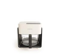 CREATE/AIR FRYER STUDIO CRYSTAL/Freidora sin aceite 4.2 L sin vaporizador de agua blanco roto/Capacidad 5-6 raciones, 6 programas, bandeja de cristal, control de tiempo y tempertura, 1300W