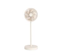 CREATE / AIR STAND FOLDABLE/Ventilador plegable de pie blanco roto/Sistema de oscilación automática de 75°, altura regulable, 3 velocidades, silencioso, 50W