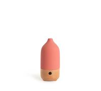 CREATE/Aroma Ceramic/Difusor de Aromas y Mini humidificador con luz Terracota/Depósito 100 ml, para estancias hasta 20-35 m², 7 Colores de Luces LED, función aromaterapia, 5W