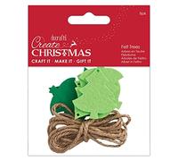 Create Christmas Adornos para manualidades, color verde