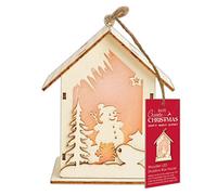 Create Christmas Shadow Box House - Caja de madera (tamaño único)