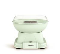 CREATE/COTTON CANDY MAKER/Máquina de algodón de azúcar Verde / 500W, diseño retro, patas antideslizantes, sitema de seguridad anti recalentamiento