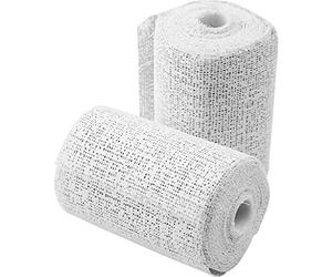 Create Crafts Creativ 78913 Vendaje de yeso, L: 2,7 m, ancho: 7,5 cm, 2rollos, gris