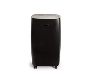 CREATE/Deshumidificador XL CUBIC negro/Estancias de hasta 40m², filtro de aire lavable, pantalla táctil, reduce un 80% la humedad ambiente, elimina hasta 10 L/día, 220W