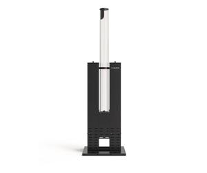 CREATE/FIRE TUBE HEATER/Estufa exterior de pellets sin humo / 8.2kW. libre de humos. materiales resistentes capacidad 3.6 kg pellets. cobertura de hasta 9m2. consumo de hasta dos horas y media