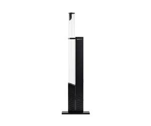 CREATE/FIRE TUBE HEATER SLIM/Estufa exterior 8.2kW de pellets sin humo/Funcionamiento con pellets, libre de humos, cobertura de hasta 9m², 8.2 kW