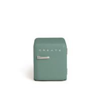 Create Frigorífico Retro Mini 48L R600a Verde/Plata F