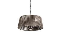 CREATE/HANGING HEATER/Lámpara y estufa halógena de infrarrojos 1800W / Altura ajustable, Lámpara LED, con mando a distancia, 3 potencias de calefacción
