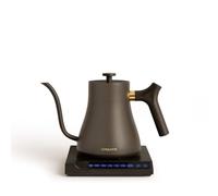 CREATE/HATTORI SWAN/Hervidor de agua eléctrico 0.5 L Negro/Calienta y mantiene, sistema de seguridad, termostato, pantalla digital, Indicador de temperatura, 880W