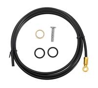 Create idea 1 juego de tubos de aceite de freno de cinco cables para bicicleta, compatible con Shimano Deore SLX XT XTR Kit de manguera de freno de disco hidráulico para bicicleta, accesorios para