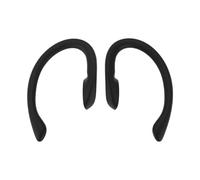 Create idea 1 Par de Ganchos para La Oreja de Repuesto de Silicona para Auriculares de Gimnasio Compatible con Powerbeats Pro Color Negro Y PVC
