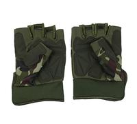 Create idea 1 par de Guantes de Moto sin Dedos 22.9-24.1cm Guantes Deportivos al Aire Libre Antideslizantes para Ciclismo Senderismo Escalada Camuflaje Verde