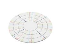 Create idea 1 separador de círculos de cerámica de acrílico, herramientas de cerámica pequeñas, diámetro de disco, herramienta de medición de cerámica, arcilla igual, plantilla de arcilla para dividir