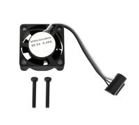 Create idea 1 Ventilador de Refrigeración de Extremo Caliente para Extrusor de 5 V 0,4 A 15 500 RPM con Tornillos Y Cojinetes Compatible con Bambu Lab P1P/P1S Impresora 3D (25 X 25 X 10 Mm)