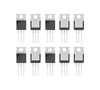 Create idea 10 Diodos Rectificadores Schottky Planares MBR20100CT de 20 A Y 100 V TO-220AB Utilizados en Proyectos Electrónicos de Bricolaje Amplificadores Paneles Solares Circuitos de Carga Etc.