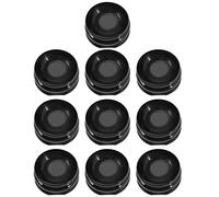 Create idea 10 Piezas Bases de Soporte de Exhibición Soportes de Esferas Soporte de Bolas de Cristal para Esfera de Rango de 2,5-5 Cm de Escritorio de Oficina en El Hogar 2,7x1,15 Cm Negro
