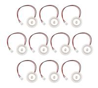 Create idea 10 Piezas de Humidificador Ultrasónico de 16Mm Generador de Niebla Placa de Película de Cerámica de 5Um Accesorio de Humidificador de Silicona Piezas de Placa de Película Transductor