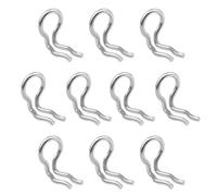 Create idea 10 Piezas de Repuesto de Pinza de Freno Compatible con Shimano Compatible con Formula Mega Pad Pin Pinza de Freno de Acero Inoxidable